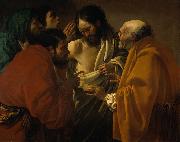 Hendrick ter Brugghen Doubting Thomas Spain oil painting artist
